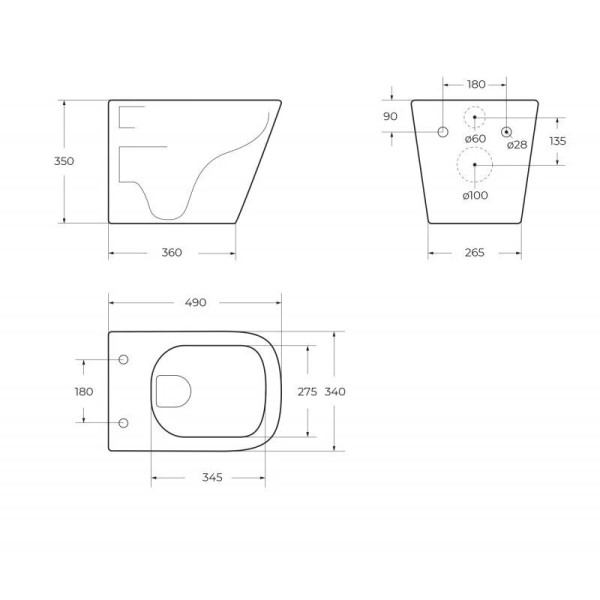 Унитаз подвесной BelBagno Ardente-R с сиденьем soft close (BB520CHR/SC)