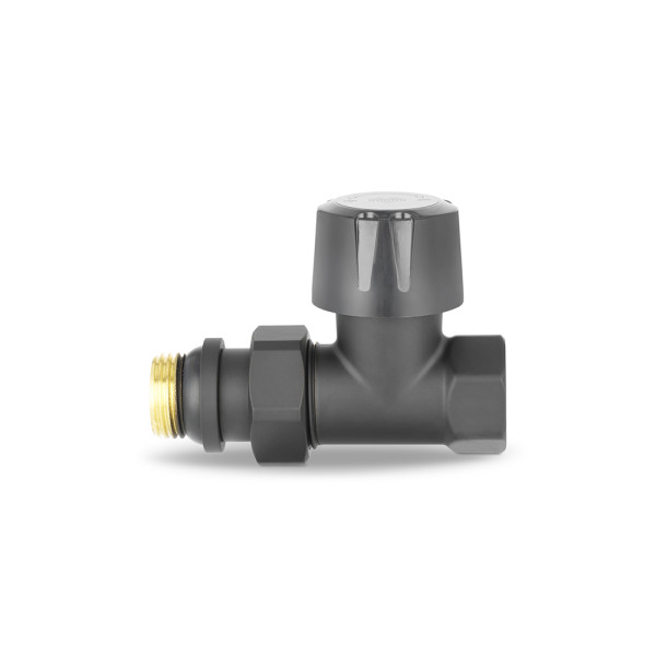 Клапан термостатический прямой 1/2" Varmega VMDV06 (черный) (VMDV06-210404) Клапан термостатический прямой 1/2" Varmega VMDV06 (черный) (VMDV06-210404)