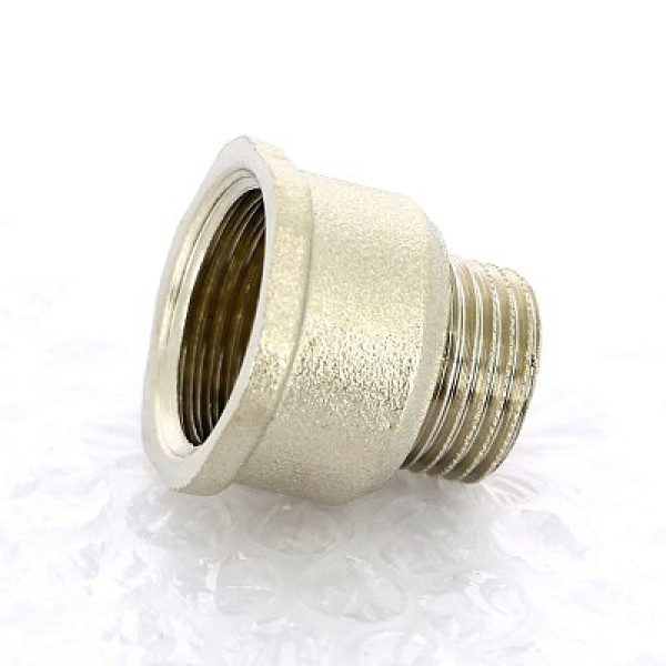 Переходник 1/2"х3/4" НВ никелированный Uni-Fitt (603N2300)