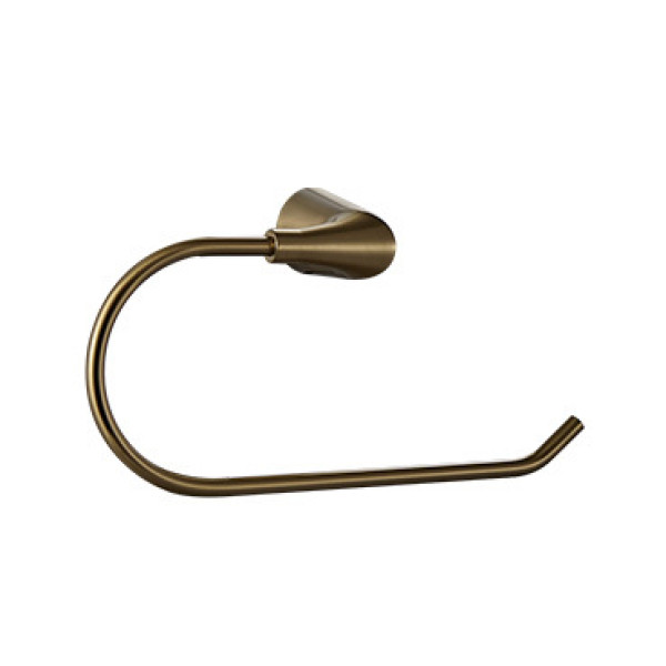 Полотенцедержатель Fashun L=228 мм H=104 мм PVD цинк. сплав + сталь бронза (A1803-2-21)