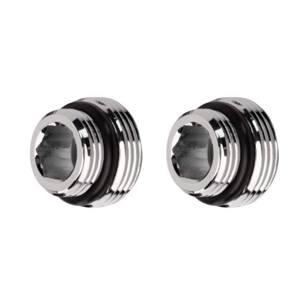 Набор подключения Royal Thermo Design 1/2" ВР - 15 мм (хром) (RAAKD11512CH)