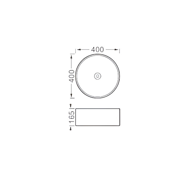 Раковина накладная Aquatek 40x40x16,5 матовый черный (AQ5118-MB)