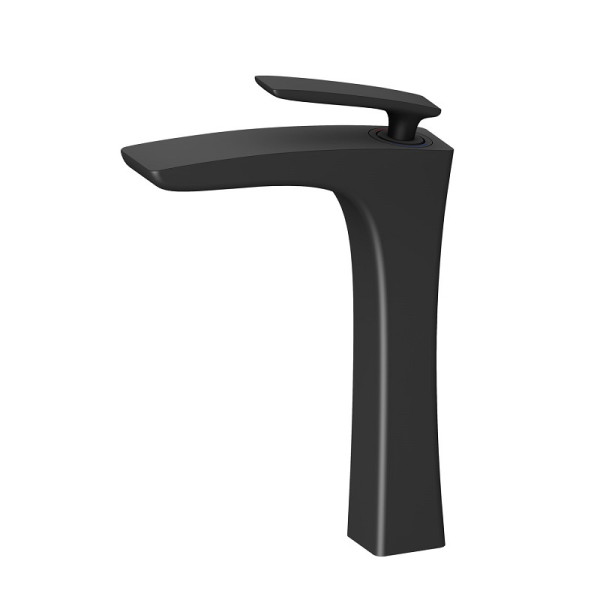 Смеситель для раковины Timo Helmi черный, короткий излив (4011/03F) Смеситель для раковины Timo Helmi черный, короткий излив (4011/03F)