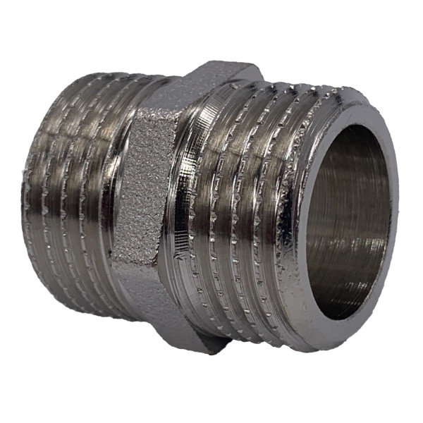 Ниппель 1/2" Tiemme (никель) (1500036 / 1552N000404) Ниппель 1/2" Tiemme (никель) (1500036 / 1552N000404)