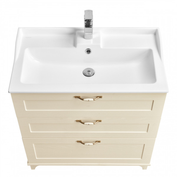 Тумба напольная Aquaton Леон 800x447x734 дуб бежевый (1.A187.8.01L.BPR.0)