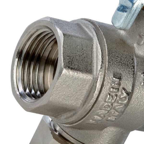 Кран 1/2" ВВ шаровый с фильтром Stout (чёрная ручка) (SVF 0001 000015) Кран 1/2" ВВ шаровый с фильтром Stout (чёрная ручка) (SVF 0001 000015)