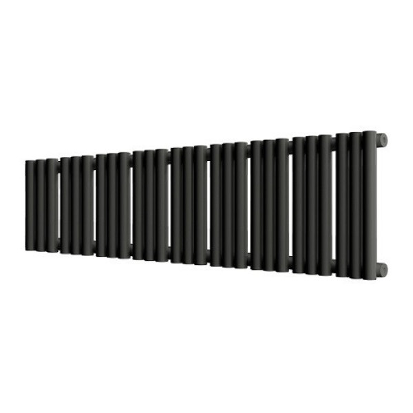 Радиатор стальной Empatiko боковое подключение, угольный черный (Takt S1-1072-200 Coal Black)