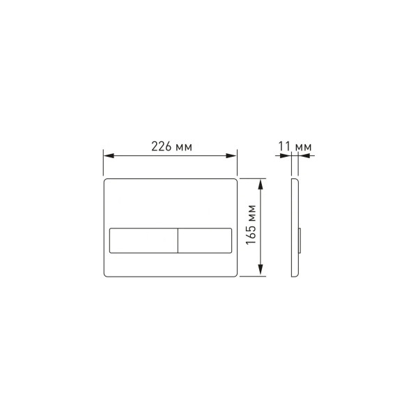Комплект инсталляция с унитазом Berges Novum кнопка L2 матовый хром, унитаз Vita Rimless 49 см, сиденье с soft-close (043374)