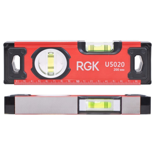 Уровень пузырьковый RGK U5020 (20 см) (4610011873775) Уровень пузырьковый RGK U5020 (20 см) (4610011873775)