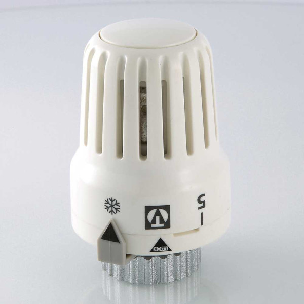 Головка термостатическая М30х1,5 Valtec VT.3000.0 (6,5-27,5°C, жидкостная, белая) (VT.3000.0.0)