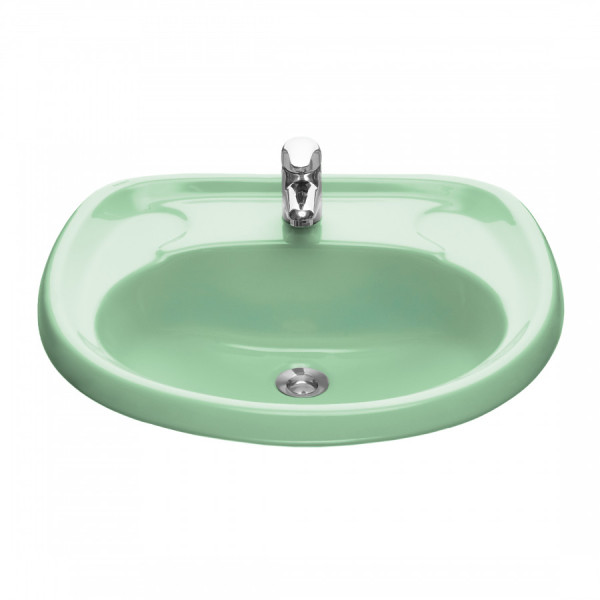Раковина подвесная Santeri Воротынский салатовая 57,1x44,6x19,2 салатовая (1.3111.7.S04.10B.0)