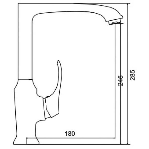 Смеситель для кухни Ledeme (L4042)