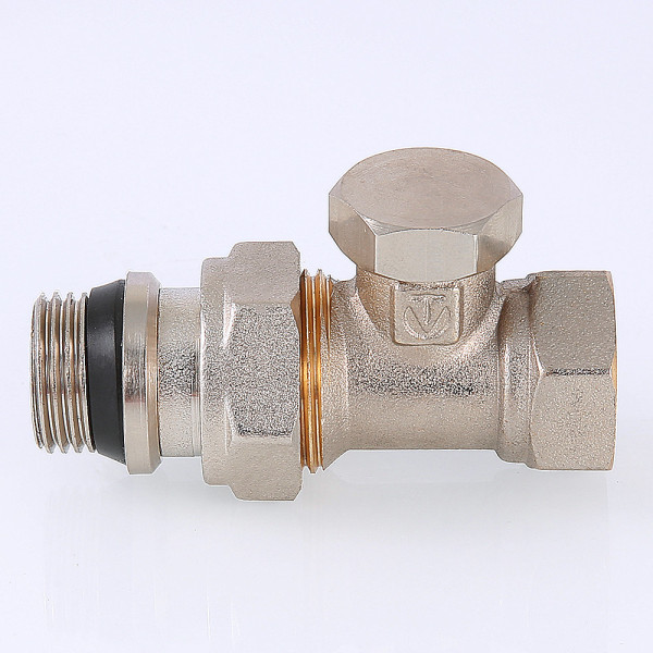 Клапан настроечный прямой 1/2" Valtec VT.020.NR (с уплотн. кольцом) (VT.020.NR.04)