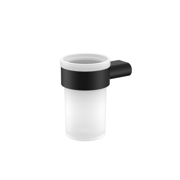 Стакан нержавеющая сталь Petite черный матовый Iddis (PETBLSGi45)