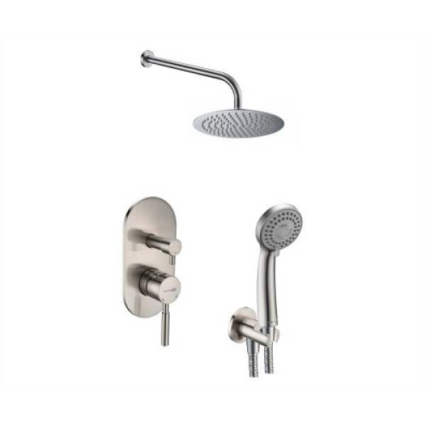 Смеситель для душа WasserKRAFT Wern Хром матовый (A16421) Смеситель для душа WasserKRAFT Wern Хром матовый (A16421)