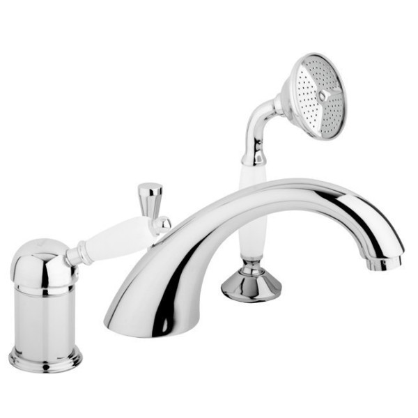 Смеситель на борт ванны Cezares Elite с душевым комплектом (ELITE-BVDM-01-Bi) Смеситель на борт ванны Cezares Elite с душевым комплектом (ELITE-BVDM-01-Bi)