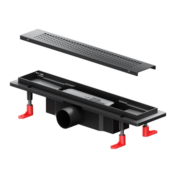 Душевой лоток AM.PM PrimeFlow линейный универс затвор Cut Gradient 40 см черн мат (W02SC-P11-040-01BM) Душевой лоток AM.PM PrimeFlow линейный универс затвор Cut Gradient 40 см черн мат (W02SC-P11-040-01BM)