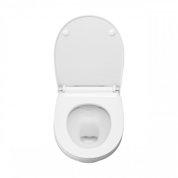 Унитаз подвесной Santek Бореаль 365x530x360 белый (1WH501830)