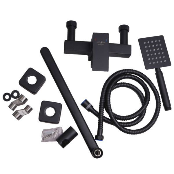 Смеситель для ванны и душа Melodia della vita Square хром (MDV30641bk) Смеситель для ванны и душа Melodia della vita Square хром (MDV30641bk)