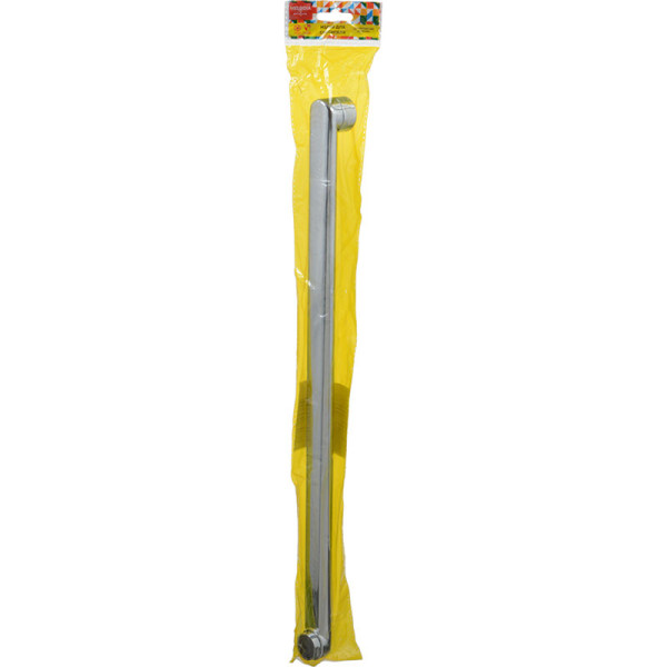 Излив Melodia для смесителя для ванны плоский L-образный с аэратором 45см (MKP20719P)