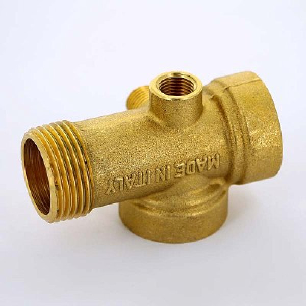 Соединение пятиходовое 1" (82 мм.) Uni-Fitt (латунь) 639G8200