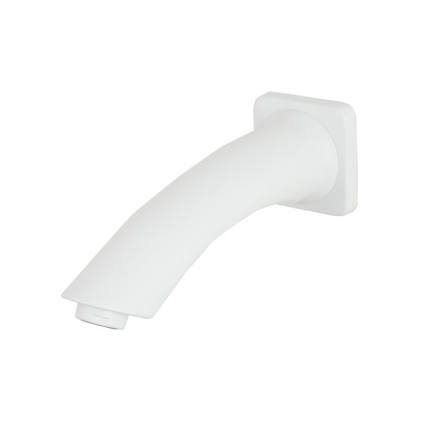 Излив для ванны Lemark 16 см белый матовый (LM3781MW)