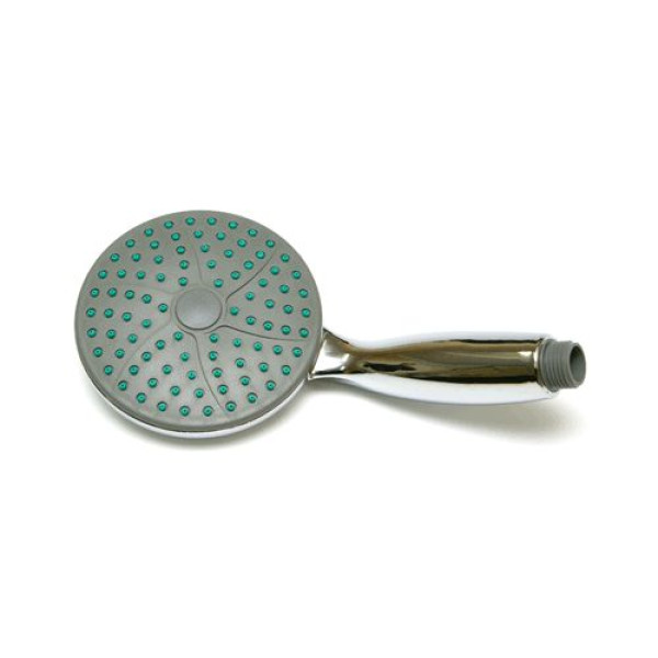 Душевая лейка Melodia 1 функция d115 хром/серый/зеленый (MKP20560BL)