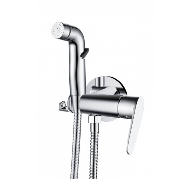 Смеситель для биде D&K Rhein.Marx с гигиеническим душем хром (DA1394581)