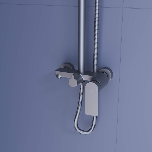 Душевая система RGW Shower Panels серый (59140127-11) Душевая система RGW Shower Panels серый (59140127-11)