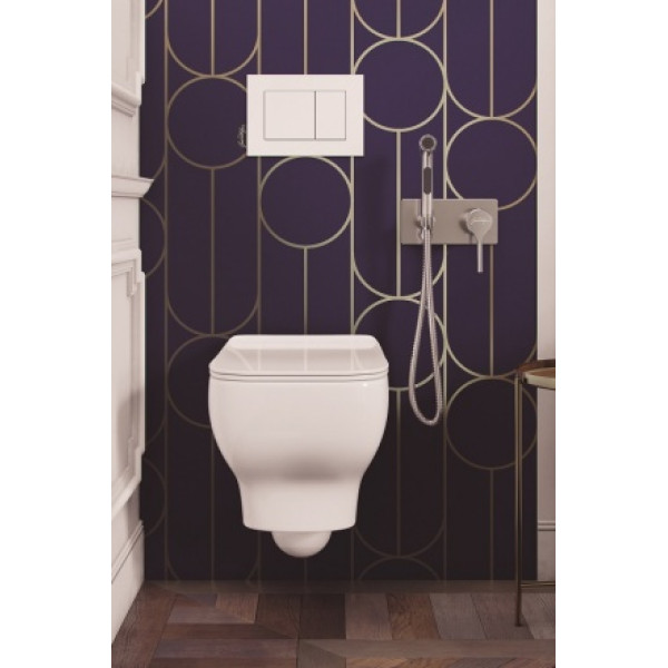 Смеситель с гигиеническим душем Jacob Delafon Elate хром (E25838-CP) Смеситель с гигиеническим душем Jacob Delafon Elate хром (E25838-CP)