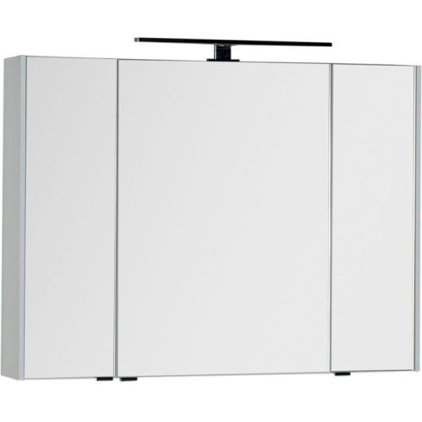 Зеркало-шкаф Aquanet Латина 100x75 белый (00179636)