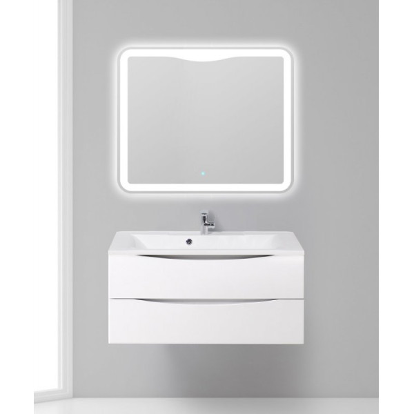 Тумба подвесная BelBagno Marino 100 см Bianco Lucido (Marino-1100-2C-SO-BL-P) Тумба подвесная BelBagno Marino 100 см Bianco Lucido (Marino-1100-2C-SO-BL-P)