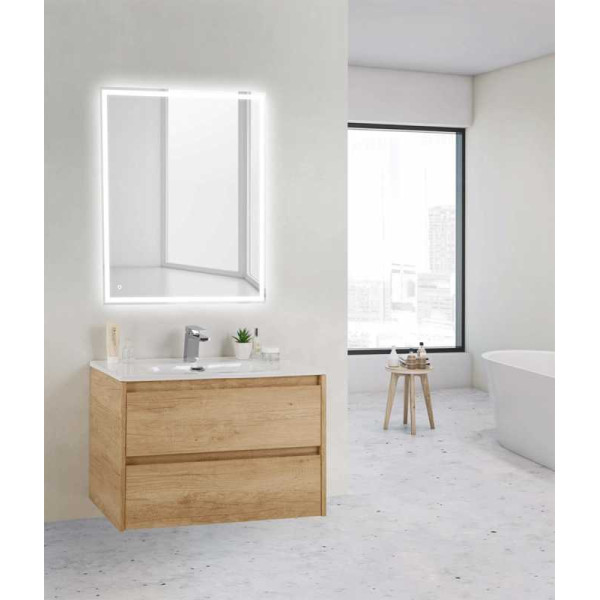 Тумба подвесная BelBagno Kraft 39 70 Rovere Nebrasca Nature (KRAFT 39-700/390-2C-SO-RNN)