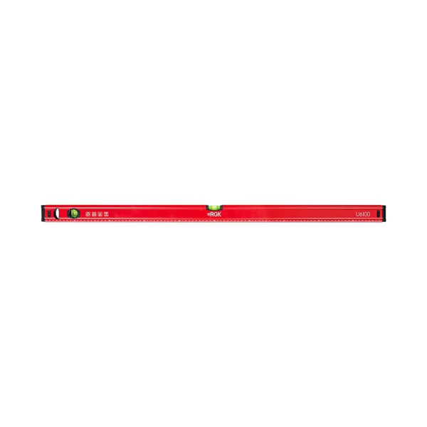 Уровень строительный пузырьковый с магнитом RGK U6100 1 м (100 см) (777872)