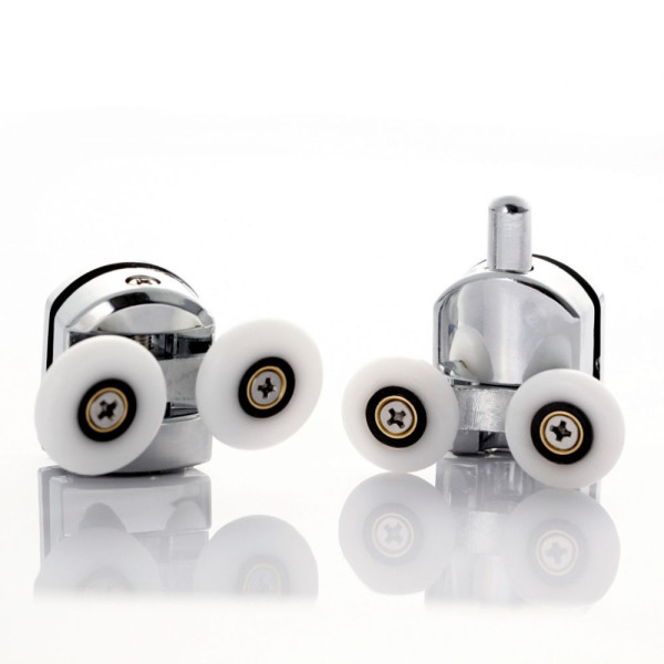 Душевая дверь Abber Diamant 140x195 стекло матовое, профиль хром (AG30140MH)