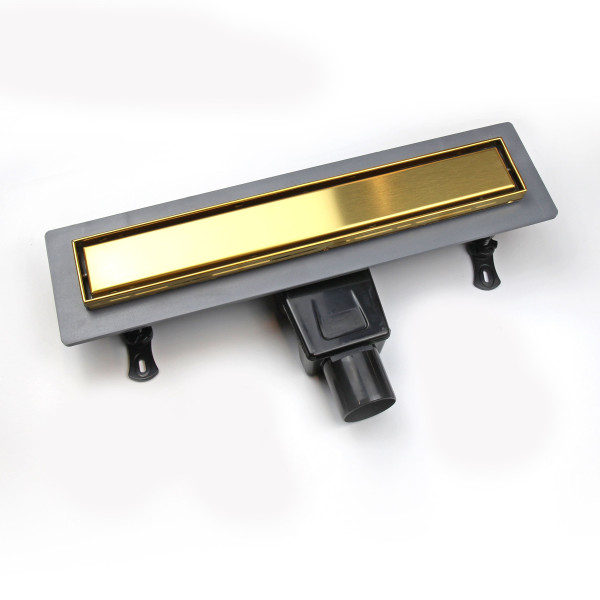 Душевой лоток RGW Drain Leo 600 золотой (60213160-06) Душевой лоток RGW Drain Leo 600 золотой (60213160-06)