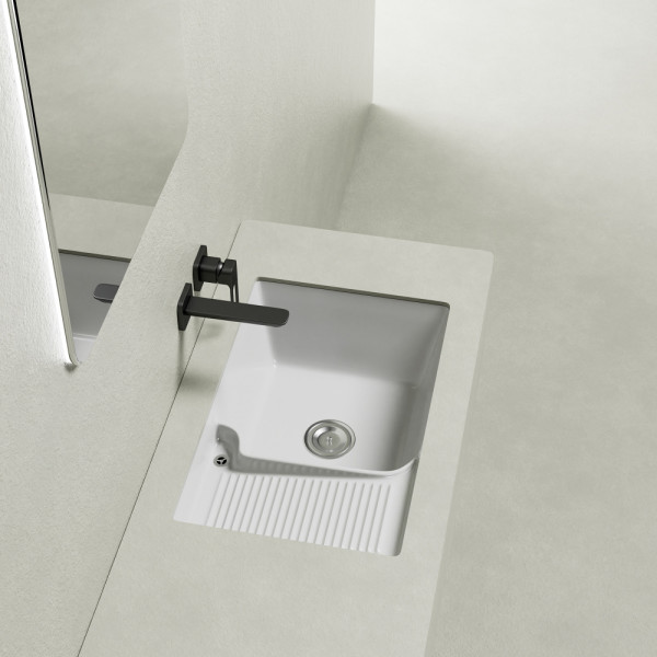 Раковина над стиральной машиной Abber Rechteck 64x42x18 белая (AC2226L) Раковина над стиральной машиной Abber Rechteck 64x42x18 белая (AC2226L)