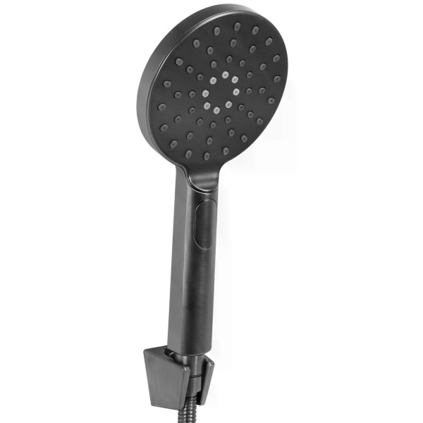 Смеситель для раковины Rea Marco с душевым комплектом оружейная сталь (REA-B5063) Смеситель для раковины Rea Marco с душевым комплектом оружейная сталь (REA-B5063)