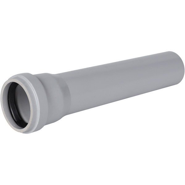 Труба 58x250 Stout (PP, серый) (SKB-0001-005825)