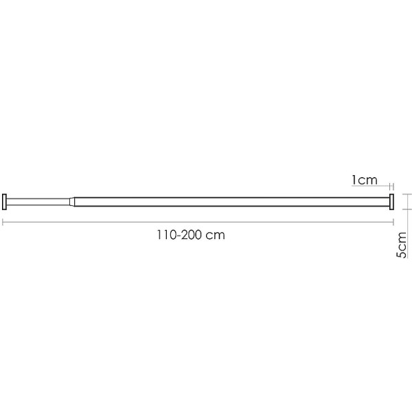 Карниз для ванны Wasser Kraft Kammel 110x200 белый (SC-831120)