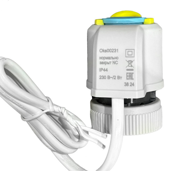 Сервопривод Okseler Mini  M30х1,5  230 В нормально-закрытый (Oks00231)