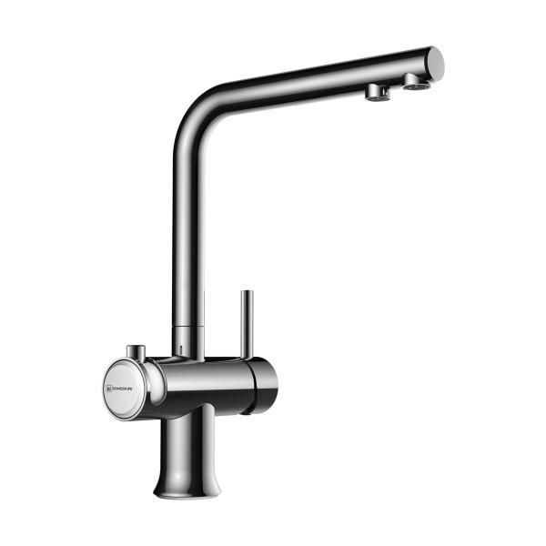 Смеситель для кухни Omoikiri Hotaru-C-WH хром/белые вставки на ручках (4994051) Смеситель для кухни Omoikiri Hotaru-C-WH хром/белые вставки на ручках (4994051)