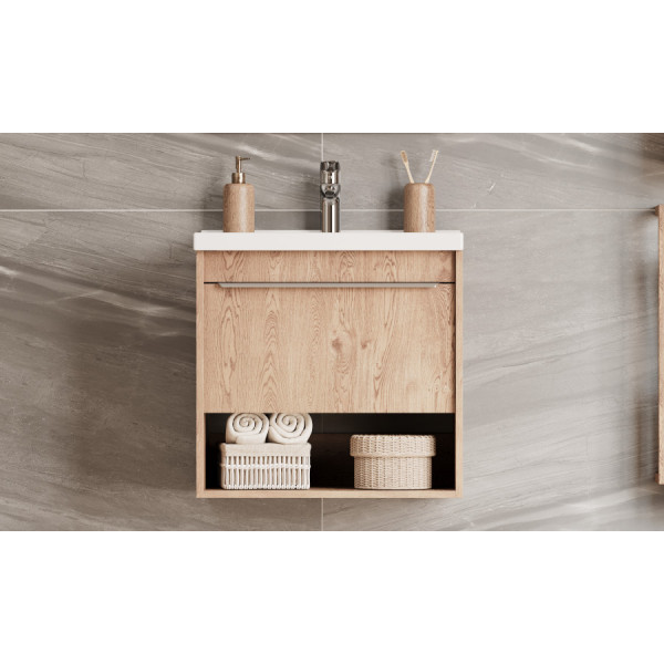 Тумба подвесная Aquaton Хоуп 584x438x563 коричневый (1.A287.2.01H.P6C.0) Тумба подвесная Aquaton Хоуп 584x438x563 коричневый (1.A287.2.01H.P6C.0)