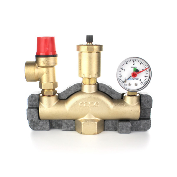 Группа безопасности котла Elsen до 50 кВт 1", 3 бар (в теплоизоляции) (ESG03.10)