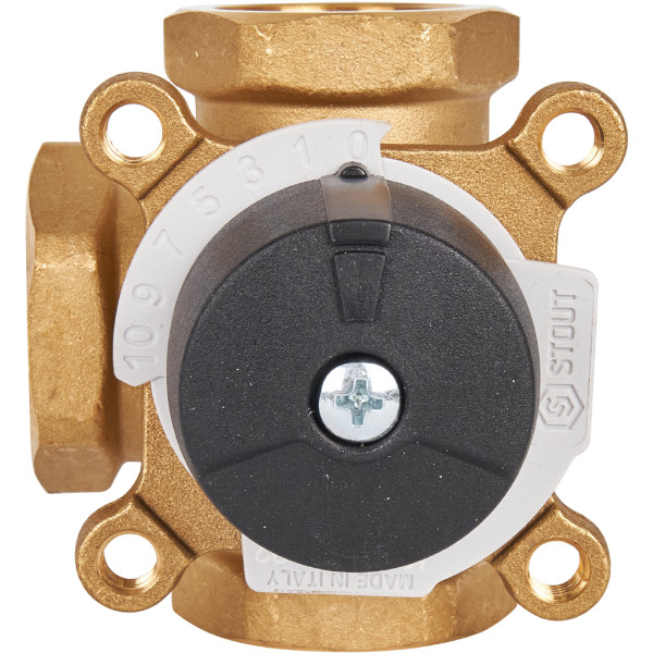 Клапан смесительный Stout 3-х ходовой 1" KVs 12 (SVM-0003-012502)