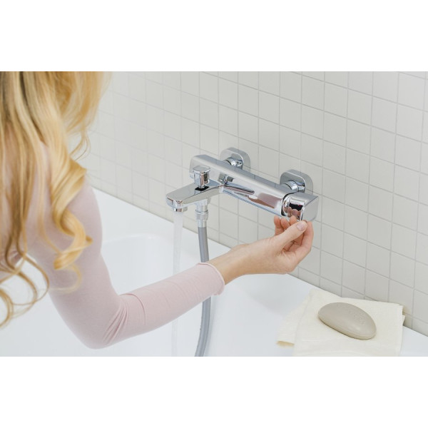 Смеситель для ванны Ravak 10° TD 022.00/150 хром (X070065)