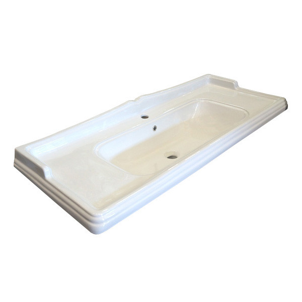 Тумба напольная Comforty Неаполь 1200x895x490 белый глянцевый с раковиной (00-00001522)