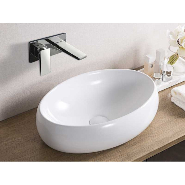 Раковина накладная BelBagno белая (BB1085)