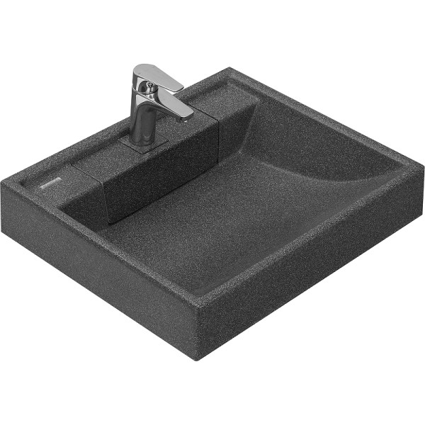 Раковина накладаная Aquaton Рейн 60 графит (1A72103KRW210)