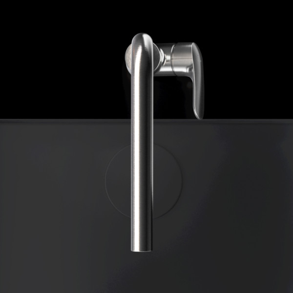 Cмеситель для кухни AM.PM Like L-образный излив, сатин (F8005011)